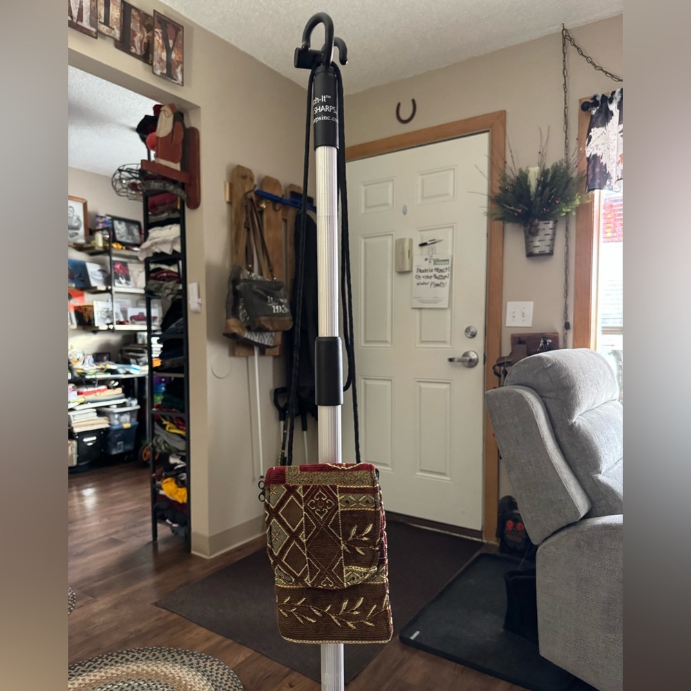 Wild West Chic Patterned Crossbody Bag